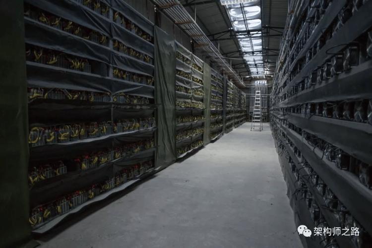 Mining machines in an organized setup