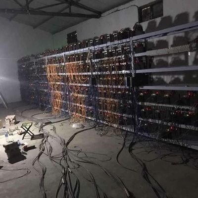 Vast cryptocurrency mining farm utilizing renewable energy sources