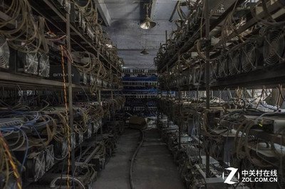 A well-organized mining farm setup for multiple cryptocurrencies
