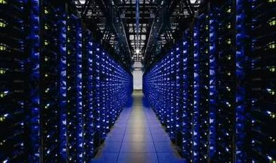 Hosted mining farm racks with cooling infrastructure